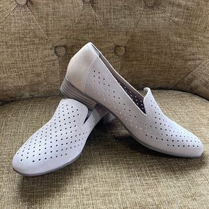 Cute woman’s loafer flat